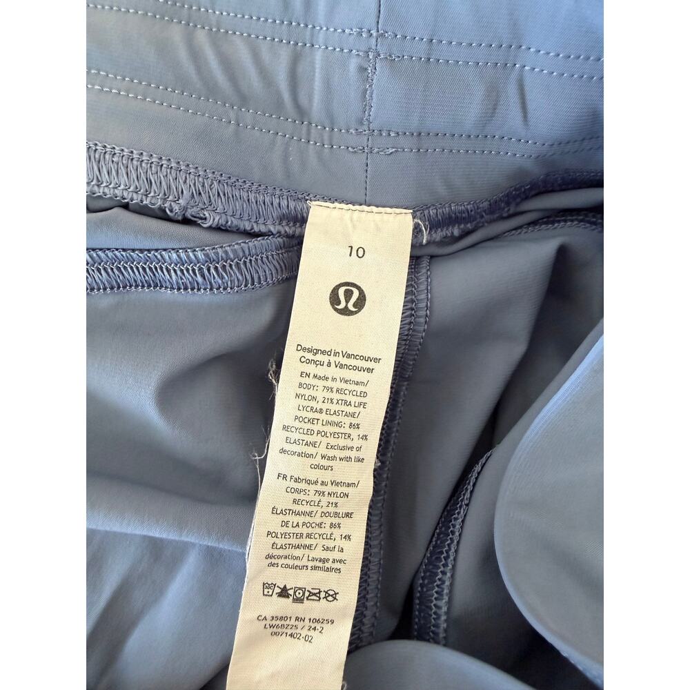 Lululemon Adapted State High Rise Jogger Cropped Size 10 Water Drop - Picture 5 of 6